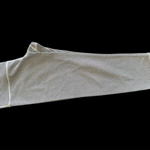 lululemon athletica Black and White Striped Leggings